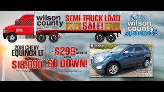 Wilson County Chevrolet Pre-Owned Silverados and Equinox Semi Load Sale Wilson Chevrolet Lebanon Tn