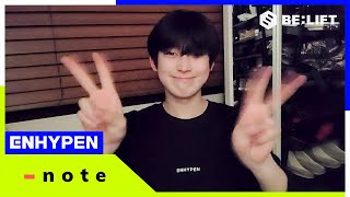 [-note] 210123 SUNOO - ENHYPEN (엔하이픈) (ENG/JPN)