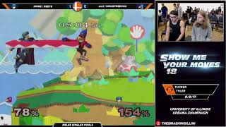 Smym 18 Spire Reeve Marth Vs. Als Drugfreechu Falco Ssbm Singles Pools