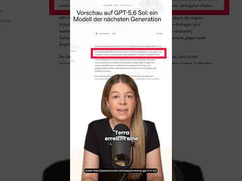 Neue KI-Modelle in ChatGPT 🔥 GPT 5.6 ist da! #chatgpt