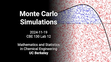 2024 CBE 130 Lab 12: Monte Carlo Simulation