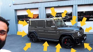 I Got An Urban Body Kit with Jumbo Carbon Weave for my GWagon