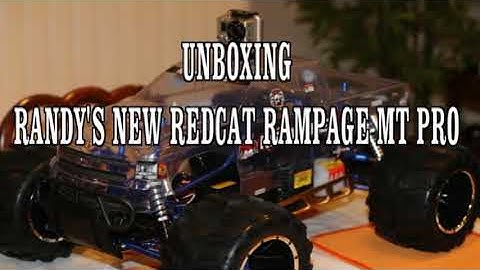 UNBOXING REDCAT RAMPAGE MT PRO