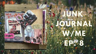 Junk Journal with me | Ep 8 | Process Video