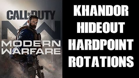 Beginners Guide To Learning Hardpoint Rotations Khandor Hideout COD Modern Warfare 2019