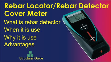 Rebar Locator | Cover Meter | Rebar Locator | Structural Guide
