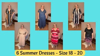 Plus Size Try On Haul Size 1820 Springsummer Dresses Modlily