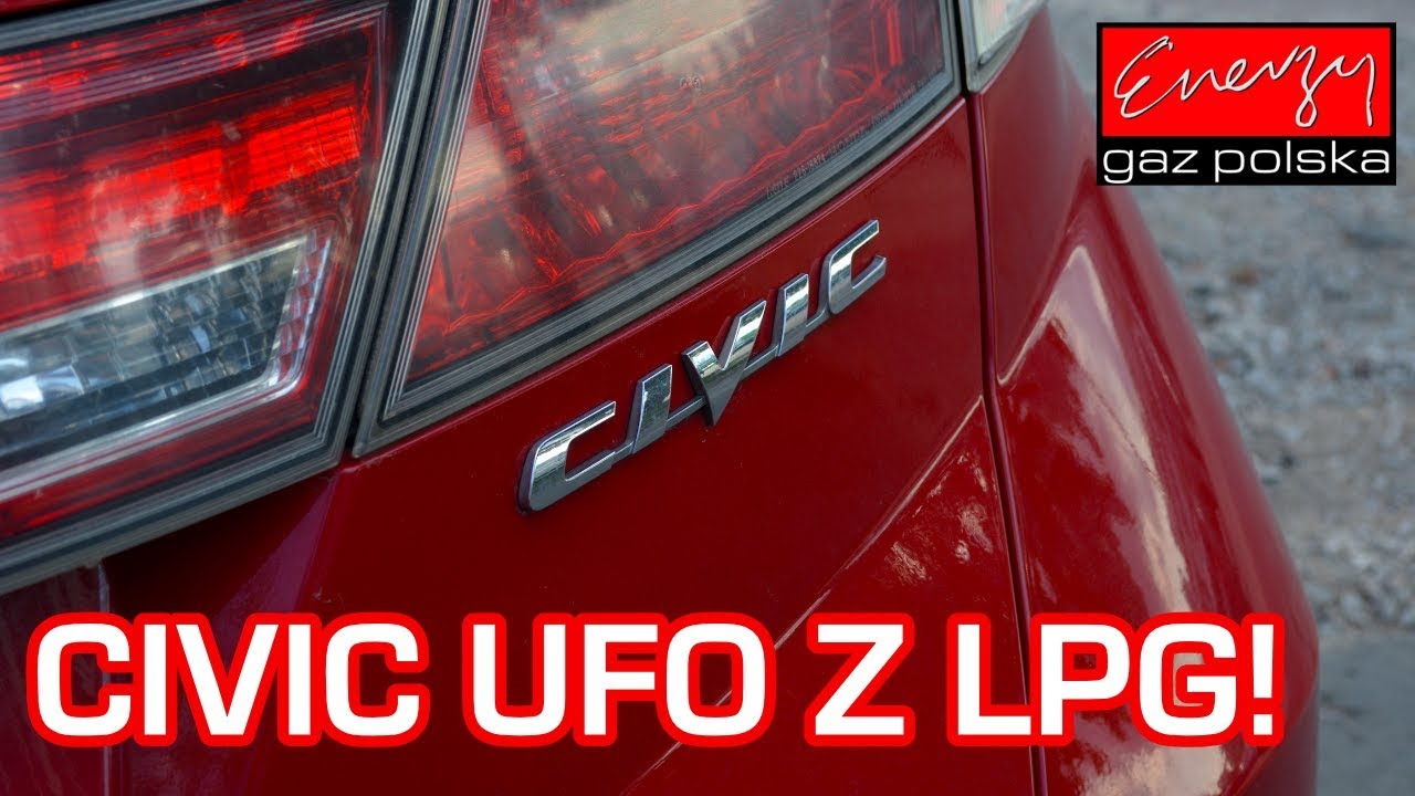 CIVIC UFO Z LPG! Honda Civic 1.8 140KM 2007r w Energy Gaz