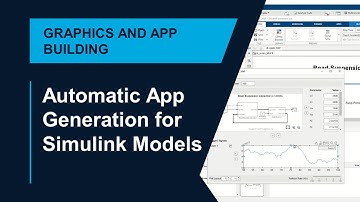 Automatically Generate a MATLAB App for a Simulink Model