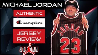 Michael Jordan Authentic Champion Jersey | Review + On Body