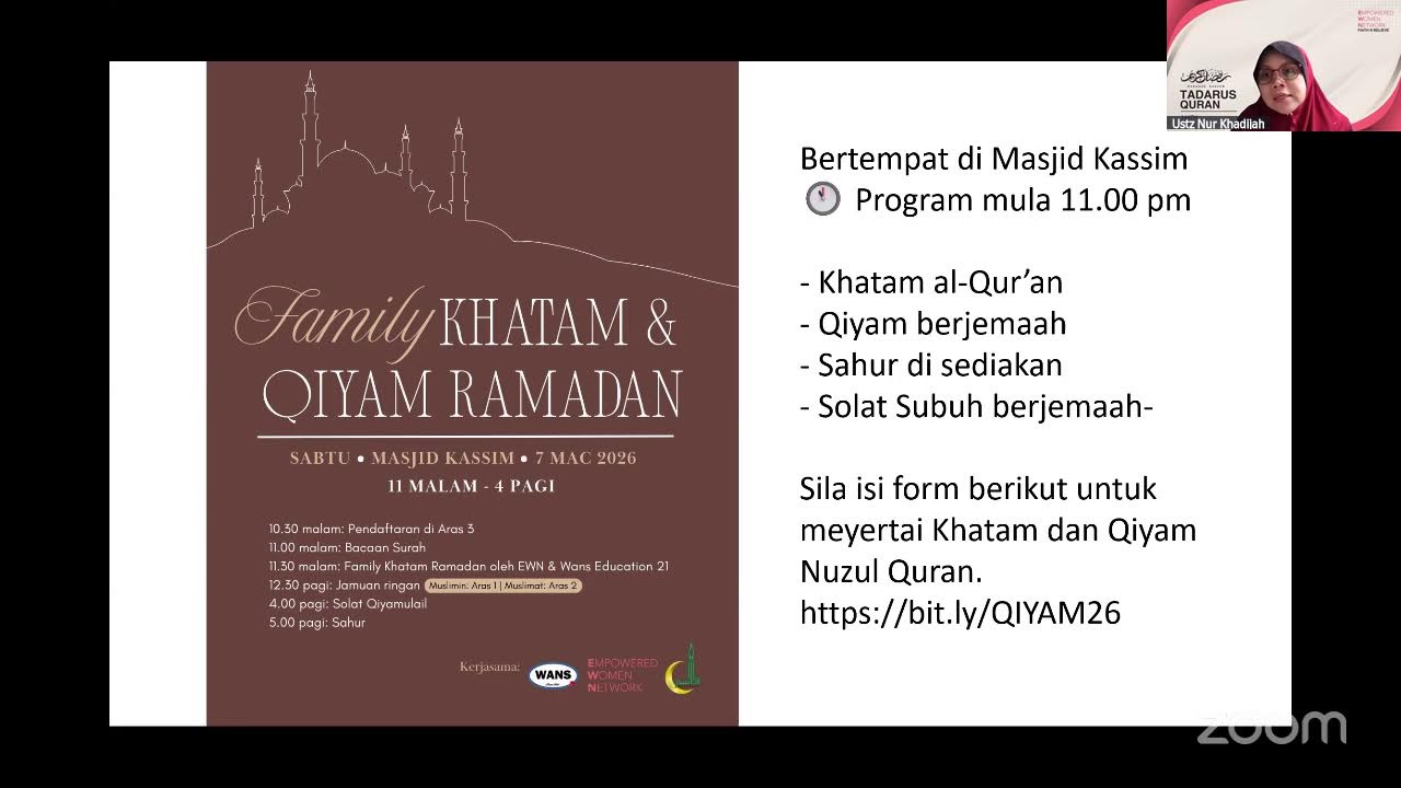 JUZUK 26 - TADARUS LIVE ONE DAY ONE JUZ