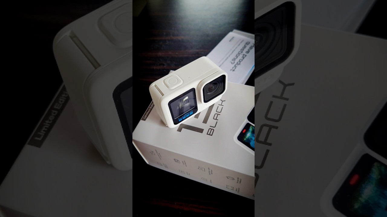 My new camera gopro hero 13 polar white