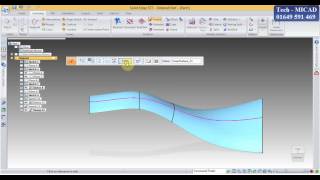 Hướng dẫn sử dụng lệnh Sweep Surface trên Solid Edge
