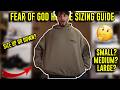 The only Fear of God Essentials Hoodie Sizing Guide — DON’T BUY Until You Watch