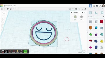 7. import cookie cutter files into Tinkercad