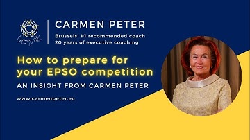 How to prepare for your EPSO competition