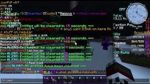 Pvp and hacker on Op factions. (OPCraft)
