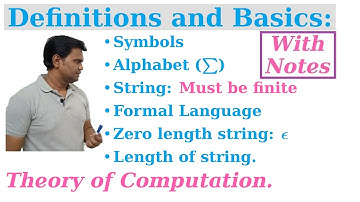 TOC Definitions of Symbol Alphabet String Language | Theory of Computation.TOC.GATE.NET.