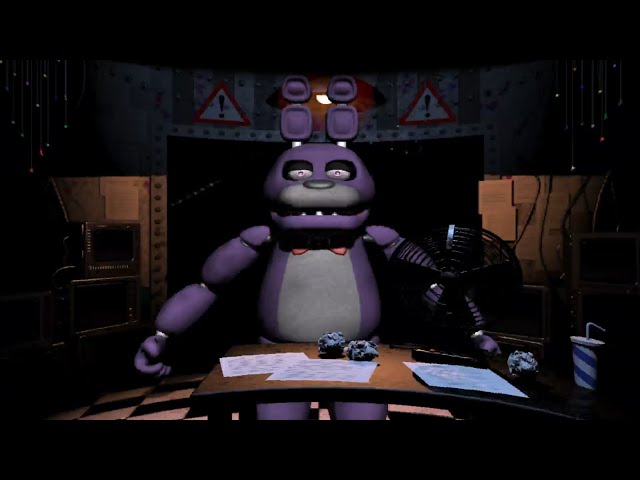 FNAF 1 but with All Withered Animatronics Mod 