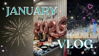 JANUARY vlog 🎆 | new year &amp; celebrations