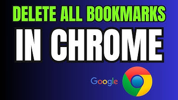 How To Delete ALL Bookmarks In Google Chrome (2025)