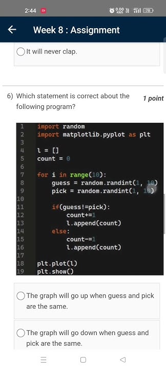 Python || The Joy Of Computing Using Python || week 8 Assignment ...