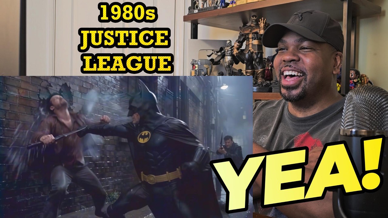 WEIRD 1980s Justice League - Teaser Trailer | Reaction!