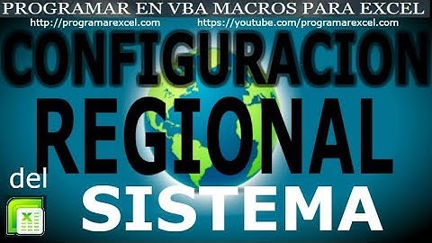294 🔴 Como UTILIZAR la CONFIGURACION 🔥 regional del SISTEMA Como SEPARADOR MILES y DECIIMALES