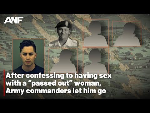 After confessing to having sex with 'passed out' soldier, Army commanders  let him go