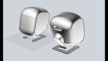 Surface Modeling in MoI3D, SpeakerBox