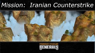 [C&C Generals]  Iranian Counterstrike  Mission Map
