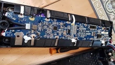 How to Disassemble Segway Ninebot  ES2 Battery