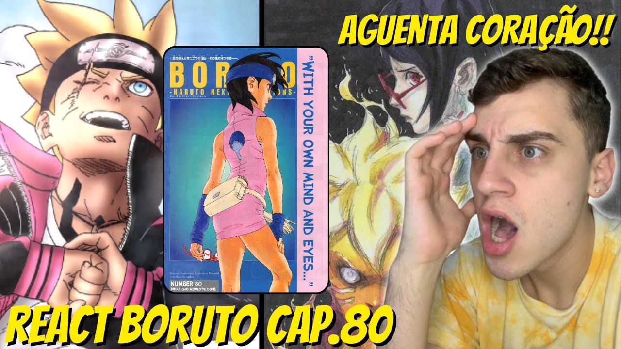 Mangekyou Sharingan da Sarada, time-skip e muito mais nos vazamentos do cap  80 de Boruto - Fatos do Mundo Geek