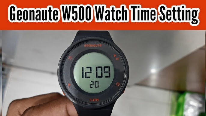 Reloj cronómetro de running W200 M azul - Decathlon