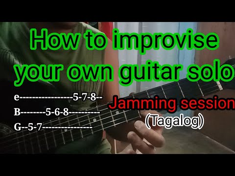 Video: Paano Mag-improvise Sa Gitara