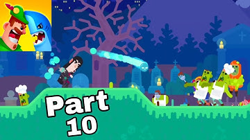 Ultimate Bowmasters new zombie mode Gameplay Walkthrough Part 10