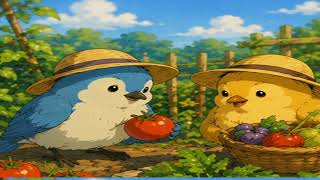 When i love gibli style.....#birds #cute #nazis bird&nature dairy