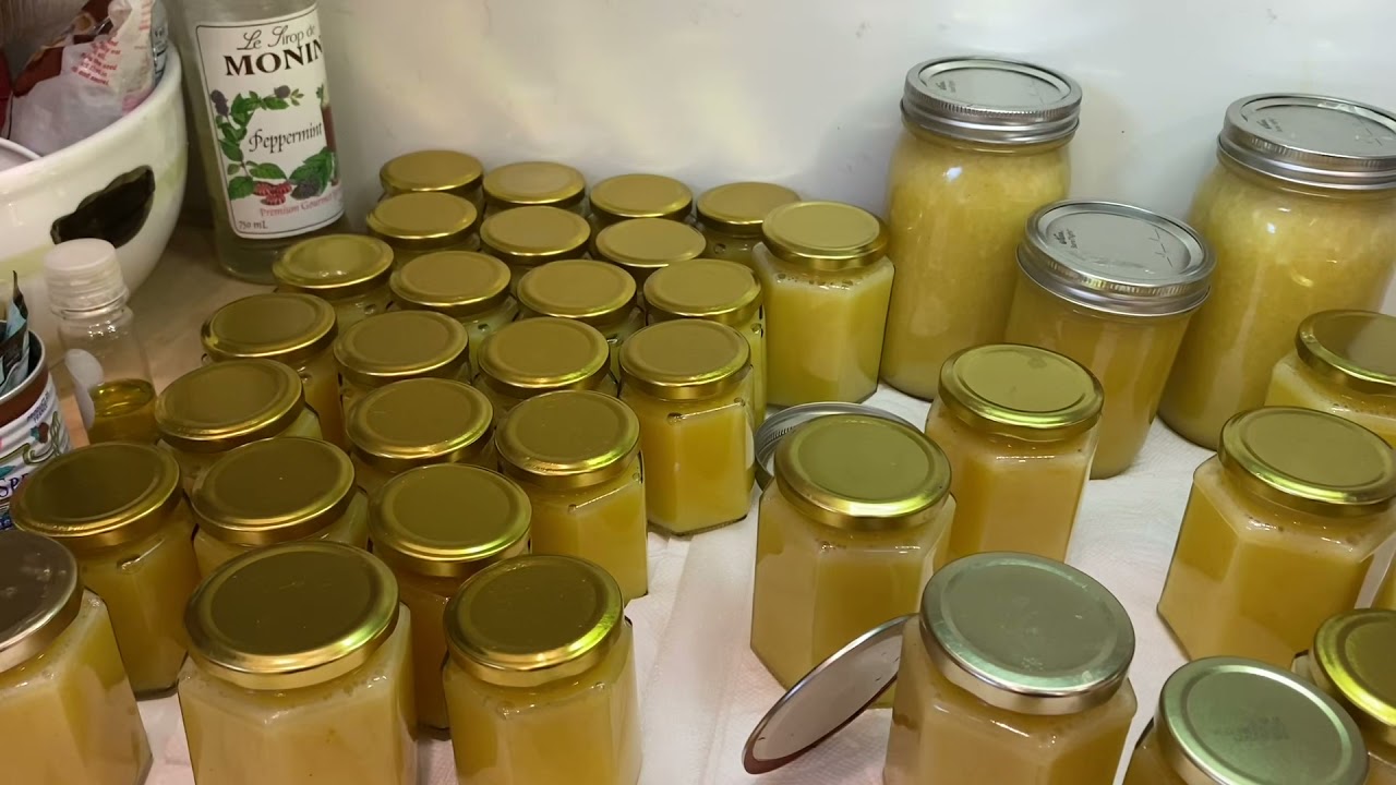 Unofficial lemon grapefruit curd commercial