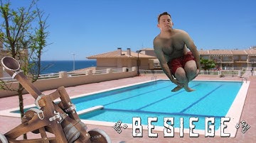 CATAPULT SIMULATOR! | Besiege Alpha w/Woozypictures