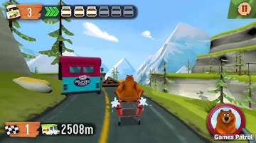 Grizzy and the Lemmings: Yummy Run