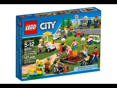 Обзор LEGO City 60134 праздник в парке-жители LEGO City