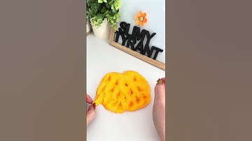 Candy Corn Swirl Slime #asmr #satisfying #slime #slimeasmr #asmrsounds #asmrvideo #satisfyingslime