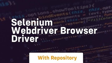 selenium webdriver browser driver