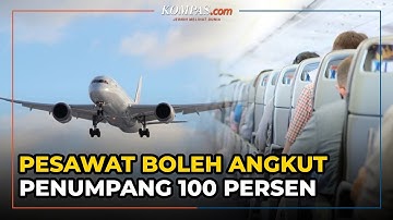 Naik Pesawat Wajib Tes PCR, Maskapai Boleh Tambah Kapasitas Penumpang hingga 100 Persen