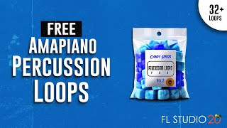 🔥[FREE]❄️ Amapiano Percussion Loop Pack 2023 | CANDY SERIES VOL 2🍭 | prod.by Antonio | 1/5📦