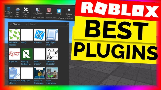 ROBLOX Tutorial  9 Plugins I Use in ROBLOX Studio 🔌 