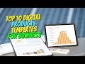 Top10 digital products Business Templates for Beginners  - Best Digital products To Sell Online 2023
