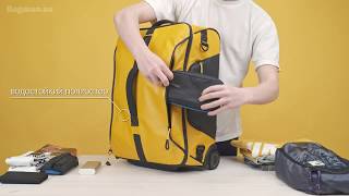 Обзор чемодана Samsonite PARADIVER LIGHT Backpack 51L (ENG SUB) - Видео от Bagman.ua