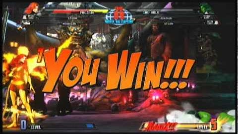 mvc3 dark phoenix GAMEPLAY