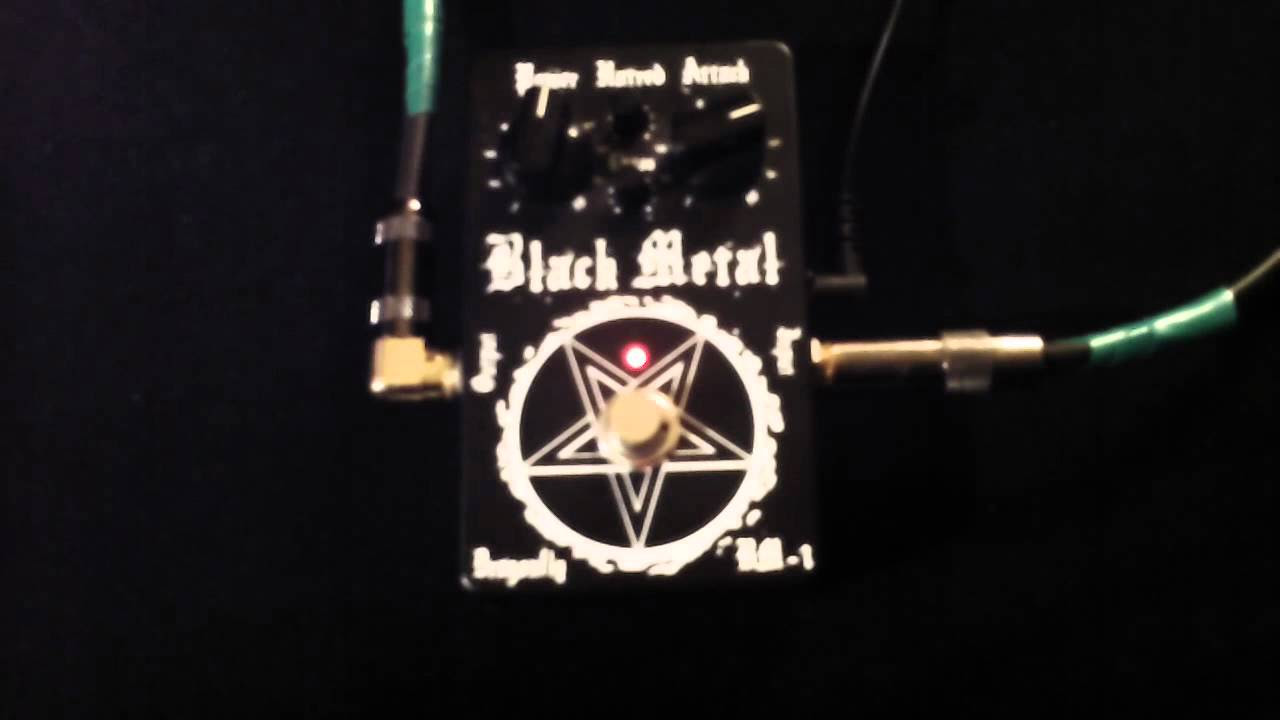 Dragonfly Effectors Black Metal Distortion BM-1 - Guitar Demo